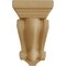 Ekena Millwork 2 1/4"W x 2 1/4"D x 4 1/4"H Devon Traditional Wood Corbel, Alder CORW02X02X04DEAL - alternate 2